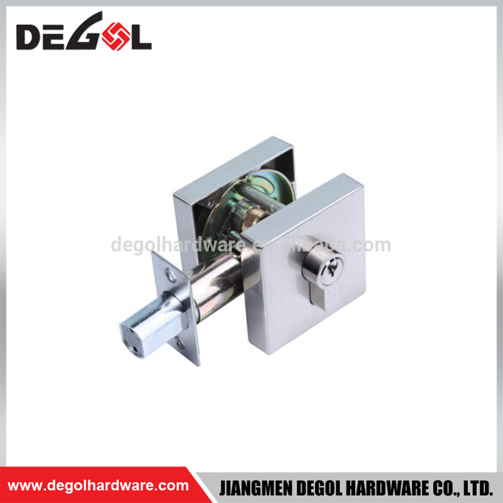 Cerradura de puerta de zinc popular lengüeta cerradura de puerta alemana sin mango