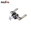 Cerradura de palanca ondulada para puerta, cerradura tubular Interior de níquel satinado, cerradura tubular, cerradura de manija de puerta de doble cara