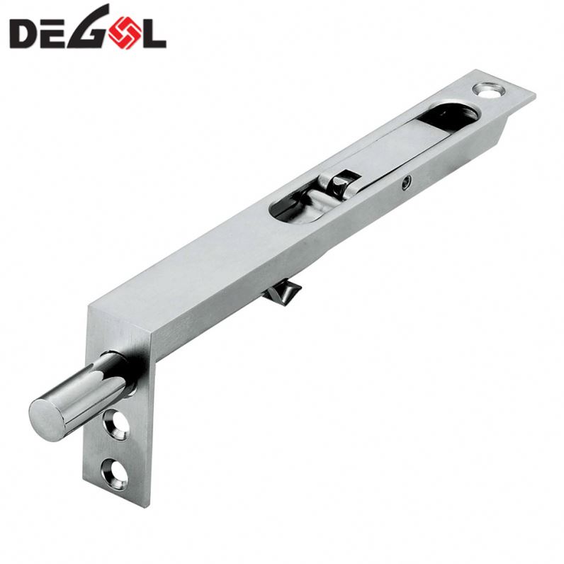 Cerradura de perno de puerta deslizante de acero inoxidable de alta calidad
