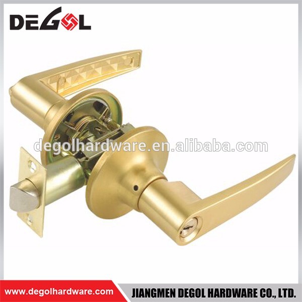 cerradura de manija de puerta de acero inoxidable 304 y 201 Manija de palanca de puerta moderna, cerradura de manija de puerta europea