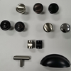 Herrajes para muebles, accesorios, tiradores y perillas para cajones, perilla para muebles de zinc Shell, perilla para gabinete