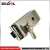 Cerradura de puerta de vidrio de acero inoxidable de alta calidad y precio económico con manija.