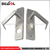 Puerta del grupo de cerradura de embutir de fábrica de herrajes para muebles de China con cerradura de cilindro con manija de placa cuadrada 