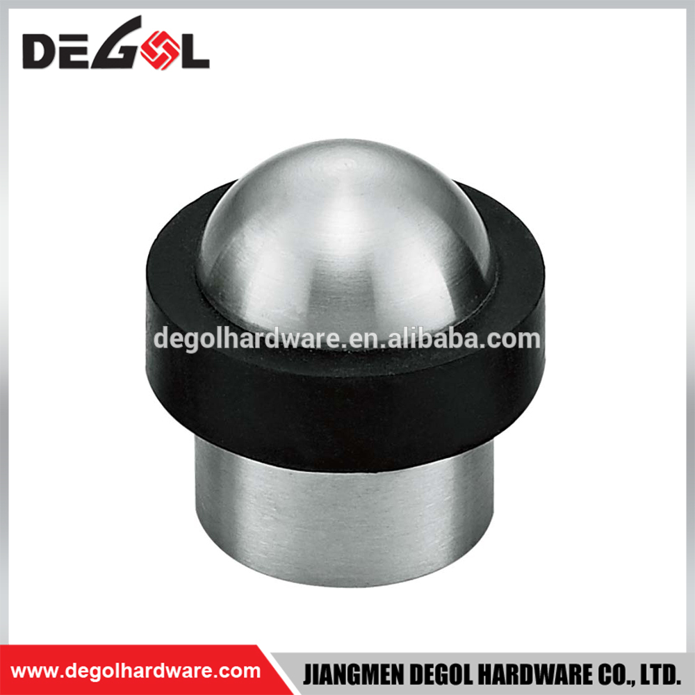 Tapón de puerta de goma de acero inoxidable de buena calidad de bajo precio de fábrica de China para puerta corredera