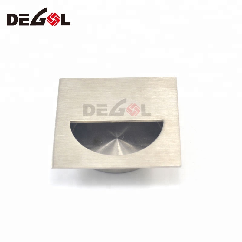 Elegantes manijas de cajón ocultas vintage de acero inoxidable personalizadas