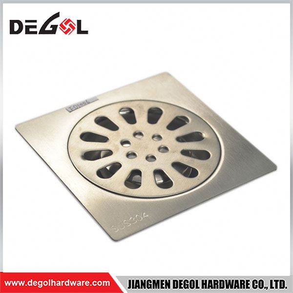 Rejilla de drenaje de piso de acero inoxidable de metal de garaje de silicona de alta calidad