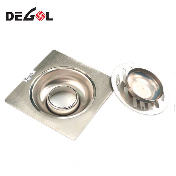 Drenaje de piso redondo de buena venta con inserto de azulejos