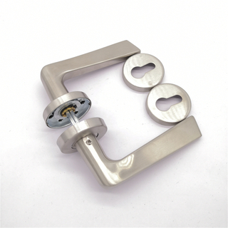 Tirador de puerta interior de doble cara con mejores ventas zamak