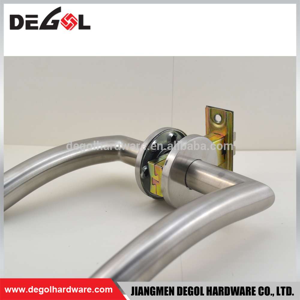 Palanca de paso tubular curvada de acero inoxidable de alta calidad