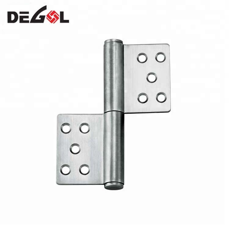 Bisagra de puerta de metal de acero inoxidable de alta resistencia 2 bisagras de puerta con rodamiento de bolas