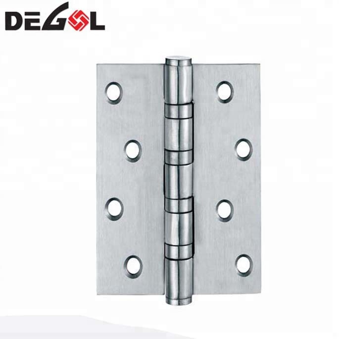 Bisagra de puerta de metal de acero inoxidable de alta resistencia 2 bisagras de puerta con rodamiento de bolas