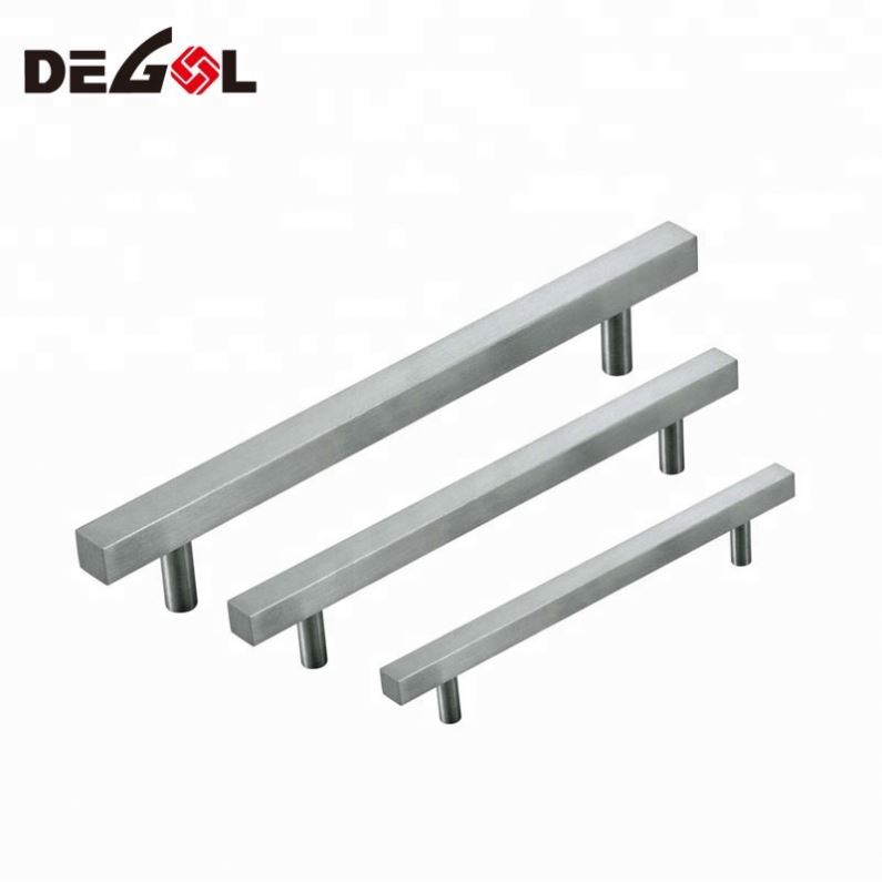 El gabinete de dormitorio de acero inoxidable simple moderno de la venta caliente de América maneja el hardware