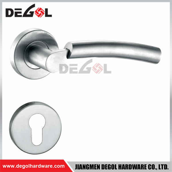 cerraduras de muebles manijas baño hotel ss304 tirador de vidrio perilla de acero inoxidable puerta de palanca de bola nuevo diseño de modelo