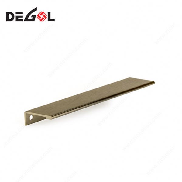 Tirador de puerta con pies Empuje Puerta Tirador de borde de aluminio