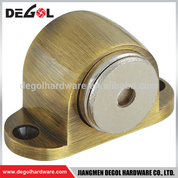 China fabricante de acero inoxidable de seguridad piso montado en la puerta tapón magnético