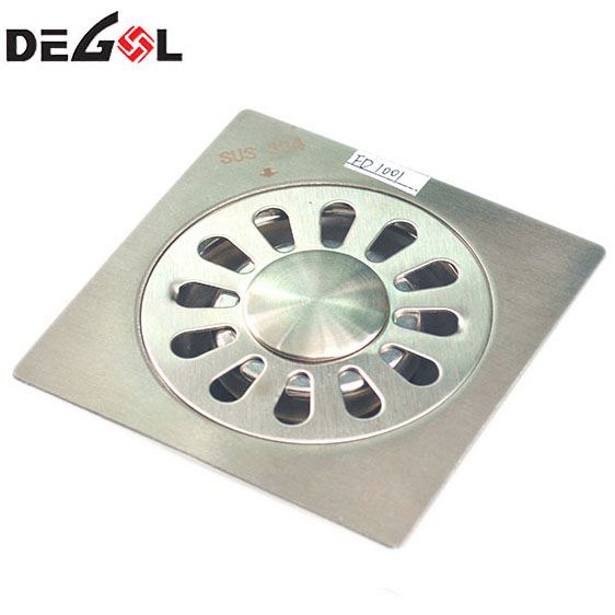 Tirador de puerta con pasador Ideal para garaje Metal Rejilla de drenaje de piso de acero inoxidable