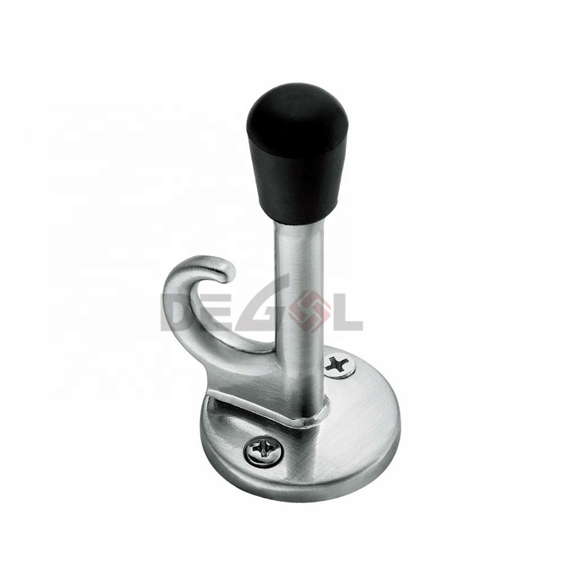 SUS304 Muebles de baño Diseño de moda Prueba de niño Semicírculo deslizante para bebé Tope de puerta magnético