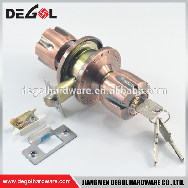 Nuevo estilo moderno de alta calidad de doble cara cerradura de puerta cilíndrica de madera