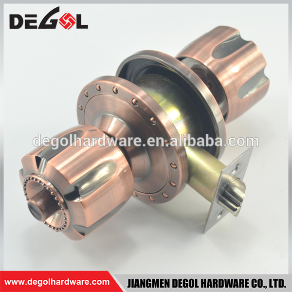 Nuevo estilo moderno de alta calidad de doble cara cerradura de puerta cilíndrica de madera