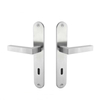 Palancas de puerta minimalistas modernas de 245*45*10*1,0 MM Manijas de puerta de acero inoxidable (SUS 304)