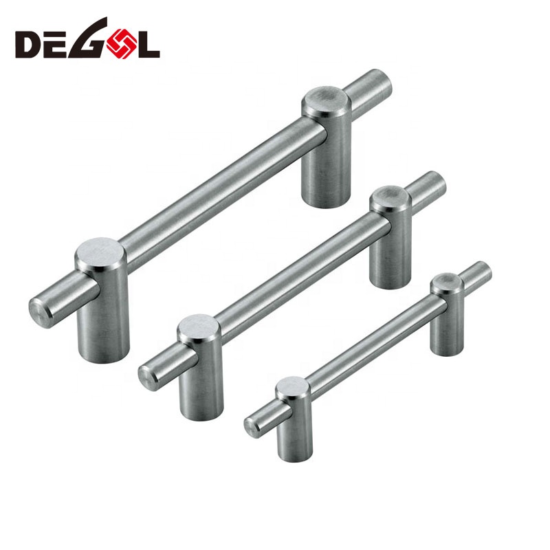 Tirador de dormitorio de muebles de gabinete de cajón de acero inoxidable moderno y de alta calidad