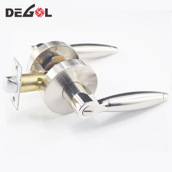 Cerradura de puerta de China sólida hotsale fabricantes de lujo cerradura de puerta de baño sin llave de hotel