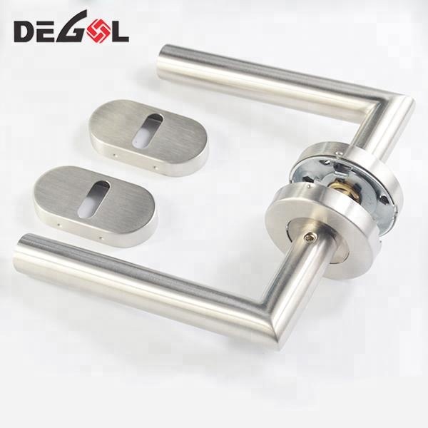 Los productos más vendidos manija de puerta de palanca de acero inoxidable en hardware de puerta rosa