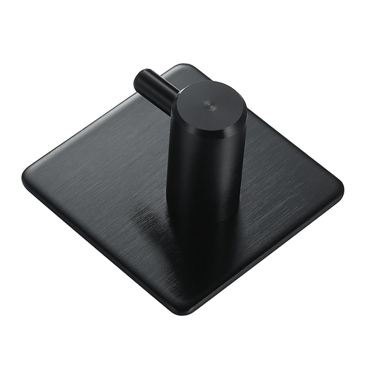 Gancho cuadrado de acero inoxidable HKS1001 para uso en baños