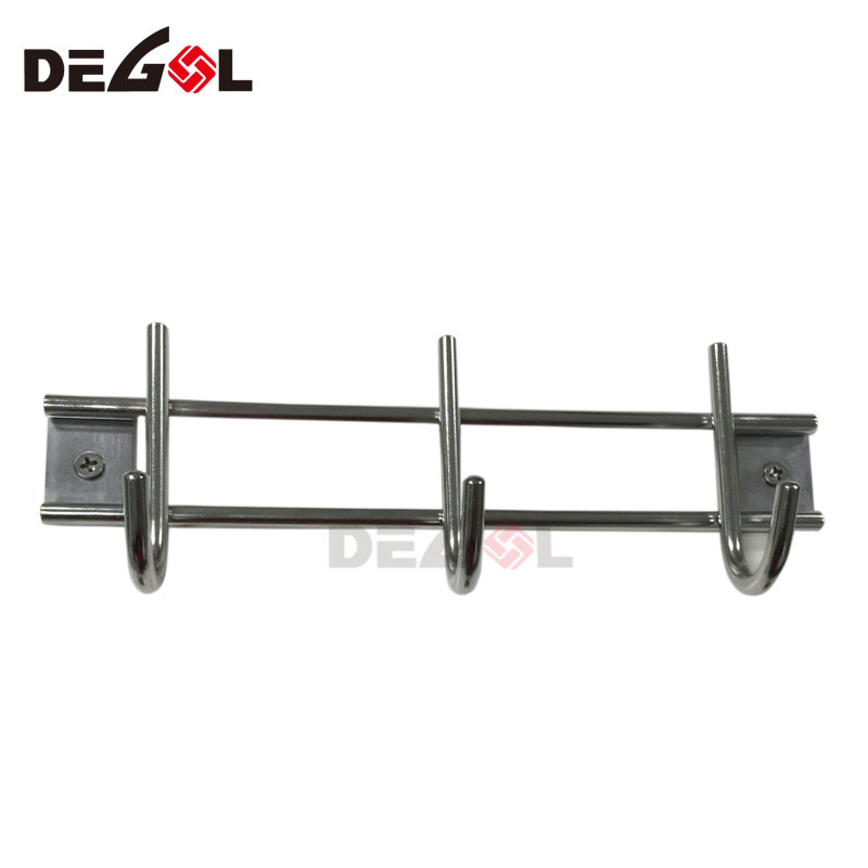 HKS1021 Perchero colgante de acero inoxidable con 5 ganchos 