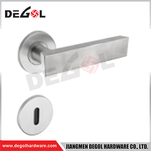 Manija de puerta de aleación de zinc de 85 mm de venta caliente en placa de Wenzhou China