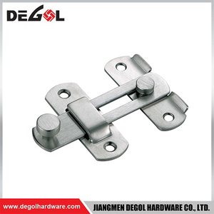 Perno de puerta con barra oscilante de acero inoxidable de 70x22mm para puertas múltiples