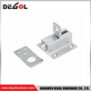Pestillo de puerta corrediza de acero inoxidable plateado de 45*42mm, 55*32mm (90 grados)