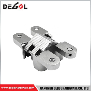 Bisagra de puerta resistente del metal del hierro del acero inoxidable del accesorio 304 del hardware de encargo DH1031
