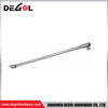 YC416 Bisagras de vidrio Cromo satinado Negro