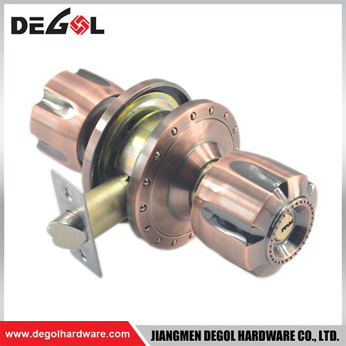 BDL1067 Privacidad Inicio Hardware Producto Ronda Perilla Entrada Puerta Delantera Perillas Interior con Cerradura