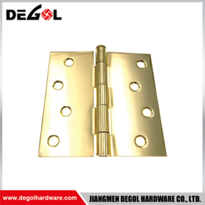 Bisagras de puerta de hierro dorado de 3*3 pulgadas suministradas en China