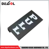 WH1056 Nueva moda Letra en inglés Tirador Accesorios para muebles Perfil de aleación de aluminio Tablero ondulado Gran lujo moderno Metal OEM ODM Venta caliente manijas para puertas y ventanas cerradura con casa hotel