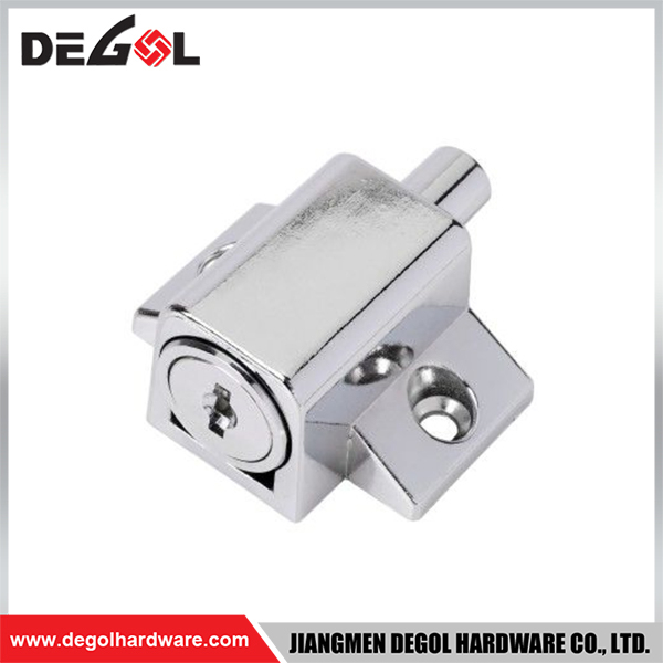 Cerradura de gabinete de hardware para muebles DL0034, cerradura de gabinete de montaje lateral con llave