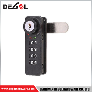 DL0052 Herrajes para muebles Cerradura de paso cerradura de cajón de montaje lateral con llave