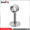 Brida de acero para muebles de tubo colgante de acero inoxidable y zinc WF1028 para riel de guardarropa