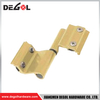 Bisagras de ventana de aluminio duraderas y elegantes doradas WHS1046 para ventanas correderas