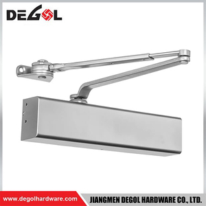 Muelle de puerta ajustable hidráulico de seguridad DCL1005 con resorte oculto de arriba, muelle de puerta automático