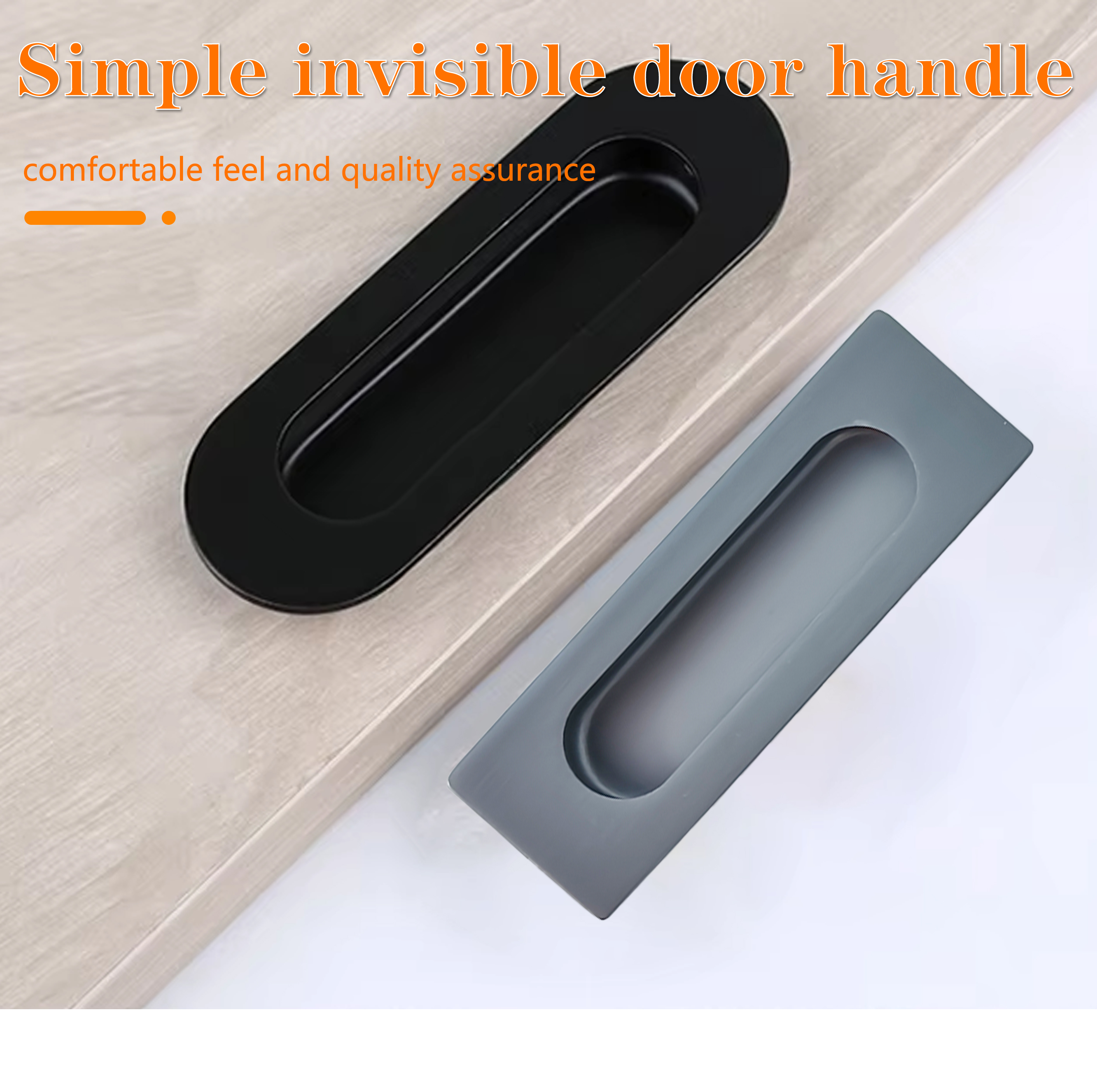 Marcos de puerta de metal de madera tipo multi del ajuste universal de la manija rasante oculta