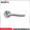 Elegante palanca de puerta de zinc y aluminio, aleación resistente, perfecta para puertas elegantes