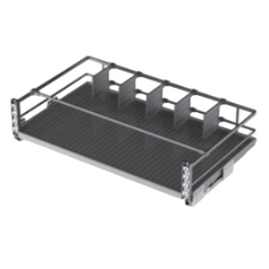 Las cestas extraíbles para gabinetes de cocina CPB115 se utilizan para almacenamiento en la cocina