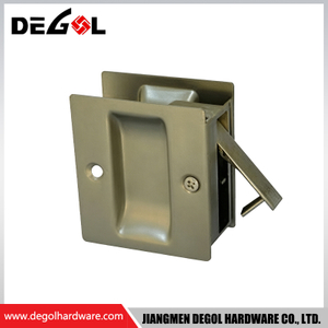 Fácil substituya las colocaciones completas determinadas de la cerradura de puerta de bolsillo para las puertas de la ingeniería de construcción