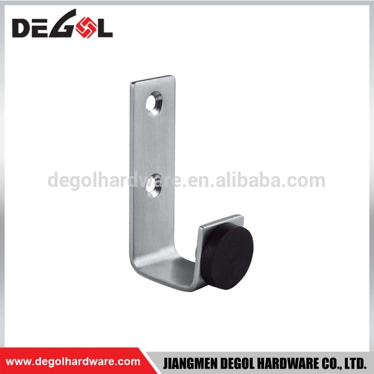 Tope de puerta de resorte de goma de acero inoxidable moderno con gancho
