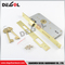 Cerradura de embutir de color dorado de alta calidad placa de cerradura cerradura de embutir cerradura de embutir de doble puerta