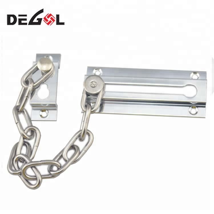 Cadena de puerta de seguridad de acero inoxidable 304