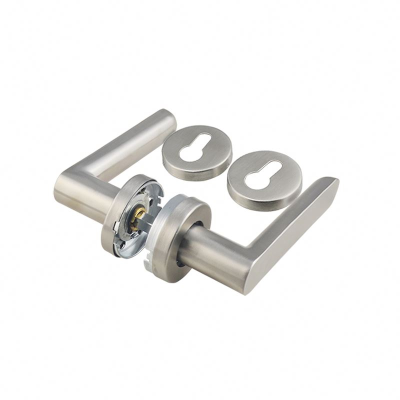 Fahion interno de acero inoxidable de 130 mm de largo tubo de luz led tirador de la puerta
